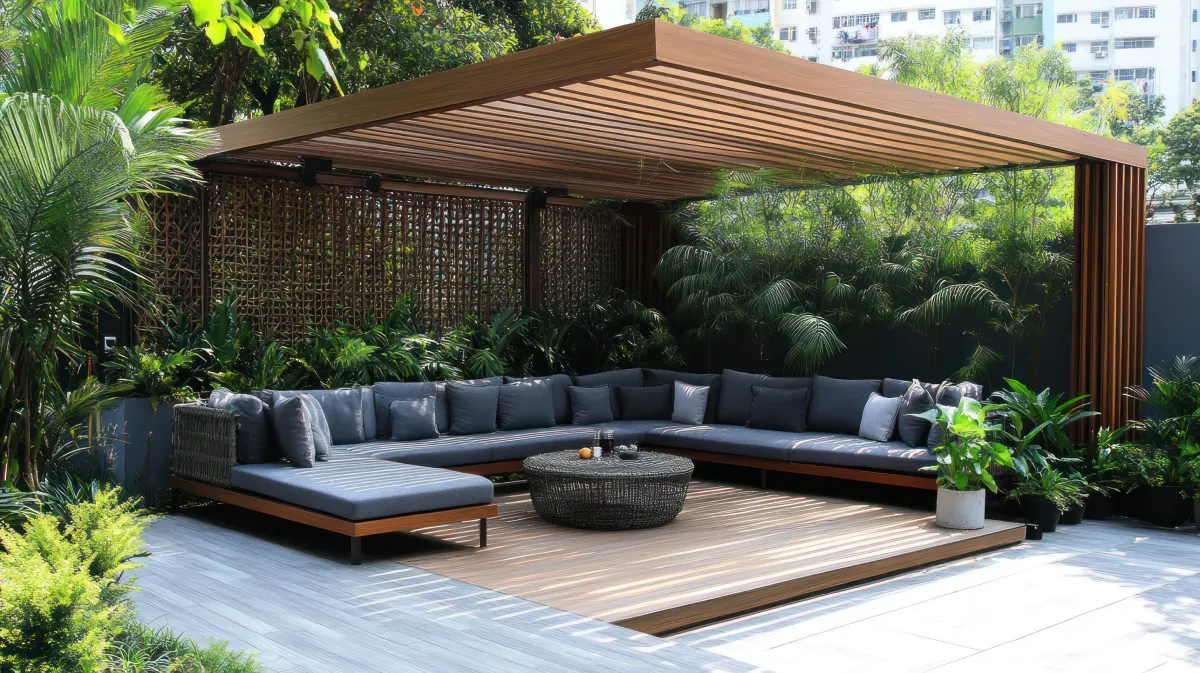 Codename Home Square Pergola Sitting